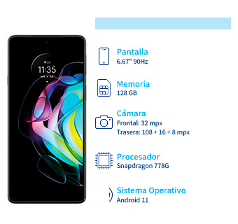 conoce todas las caracteristicas con los que cuenta en nuevo motorola edge