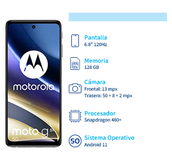 conoce todas las caracteristicas con los que cuenta en nuevo mororola moto g51