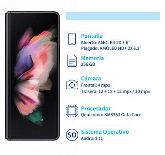 conoce todas las caracteristicas con los que cuenta en nuevo samsung galaxy z