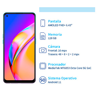 conoce todas las caracteristicas con los que cuenta en nuevo oppo reno cinco