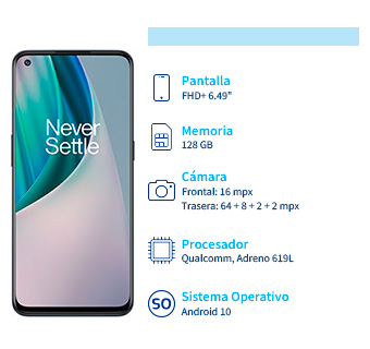 conoce todas las caracteristicas con los que cuenta en nuevo oneplus n diez cinco g