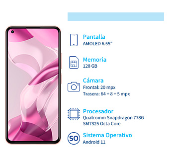 conoce todas las caracteristicas con los que cuenta en nuevo xiaomi once lite