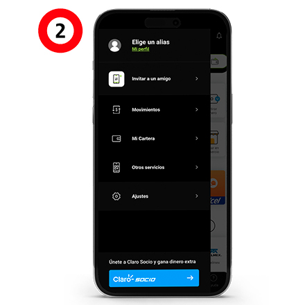 para seguir usando claro pay es necesario des de alta una tarjeta bancaria en tu cartera