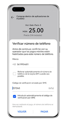 paso cinco para apptouch completa el proceso de compra ingresando tu codigo