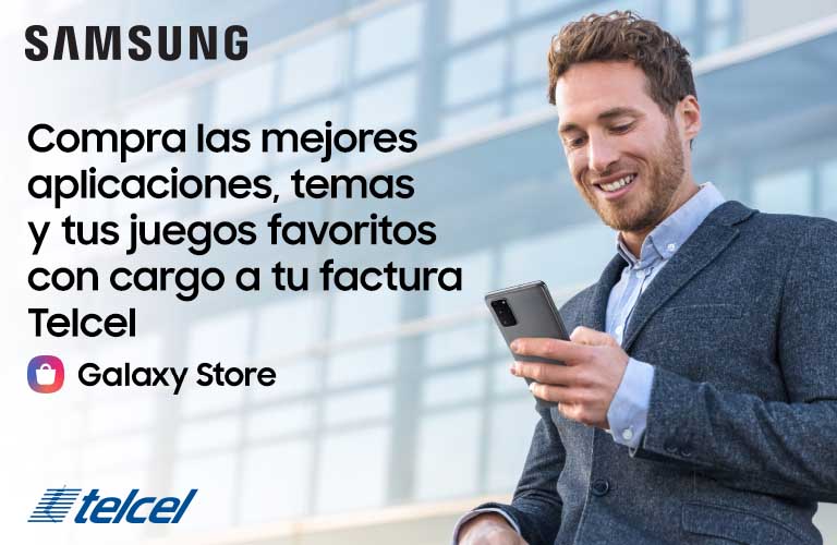 aplicaciones exclusivas para galaxy con cargo a tu factura telcel puedes comprar lo que quieras
