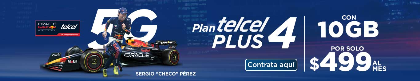 contrata ya mismo tu plan plus a toda velocidad con checo perez no te quedes sin el tuyo