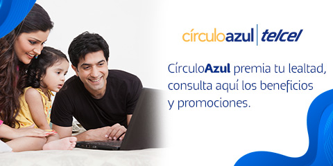 Telcel tiene los mejores beneficios con circulo azul