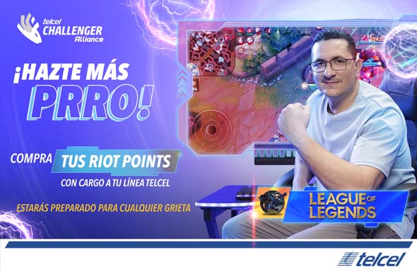 compra ya mismo con tu numero telcel de manera facil tus riot points de league of legends